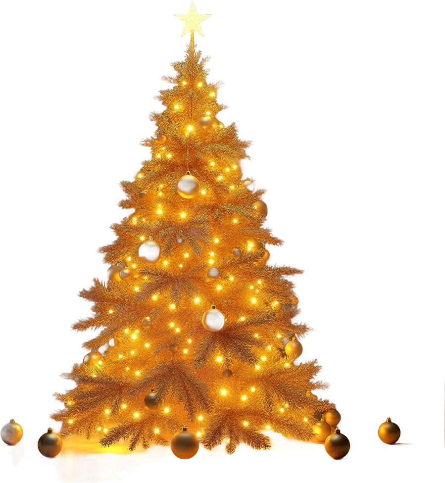 Glowing Christmas Tree